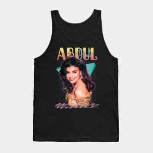 Paula Abdul 90s Retro Aesthetic Tank Top